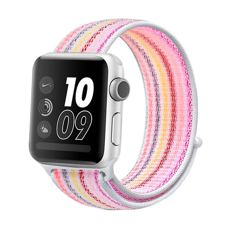 Konaforen тканый нейлоновый спортивный ремешок Спортивная петля для Apple Watch Sport Edition 38