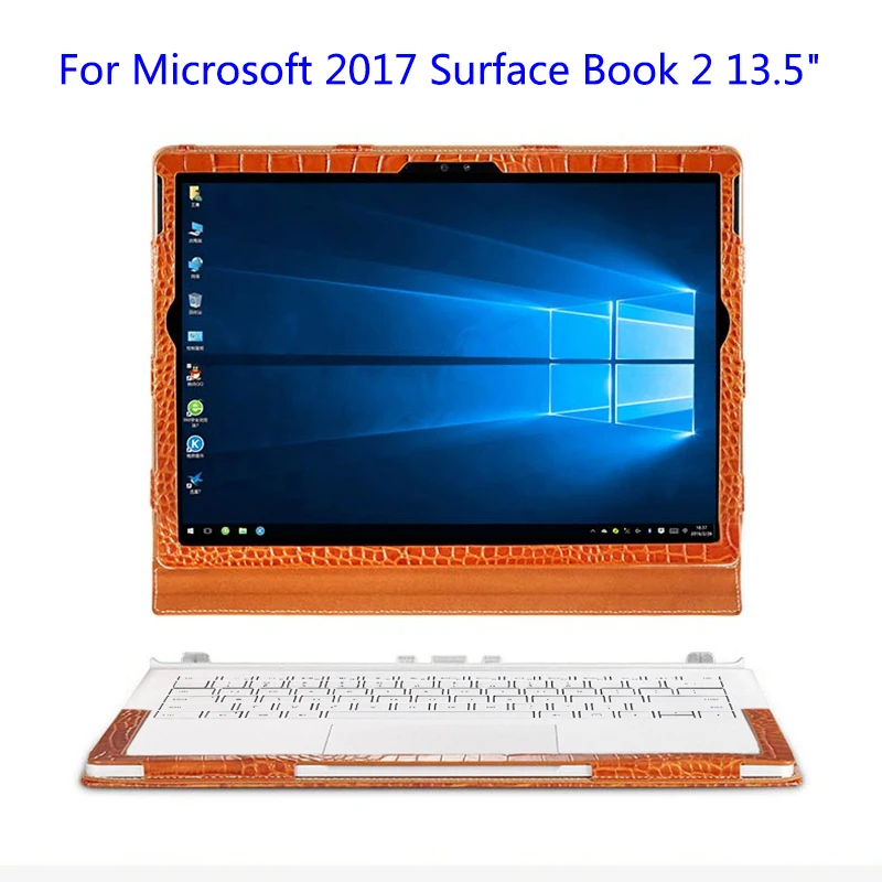 Чехол из натуральной кожи для Microsoft Surface Book 2 13 5 ''планшетный ПК ноутбук рукав