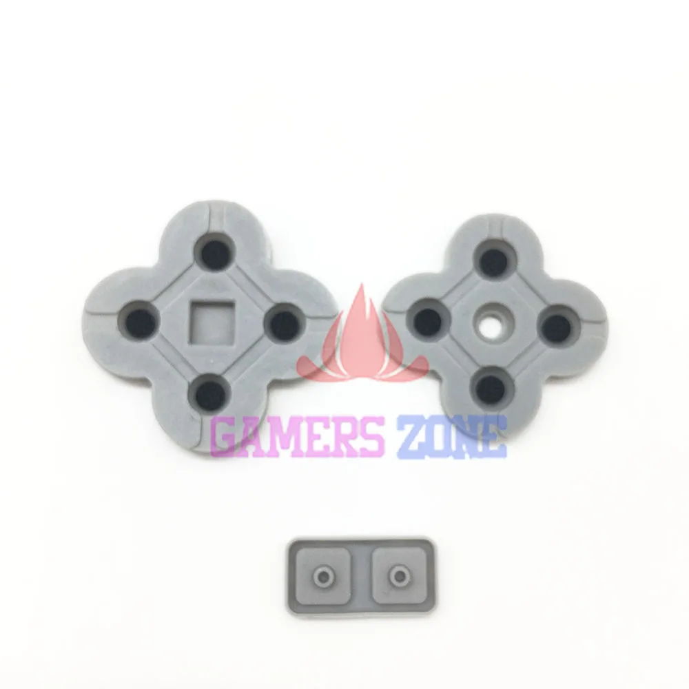 10 комплектов резиновых кнопок для DS Lite набор запасных частей NDSL DSL силиконовые