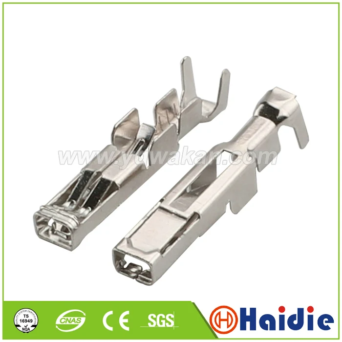 

Free shipping 50pcs auto wire terminal for elcetric connector, crimp loose pins loose terminals DJ624A-2.8A