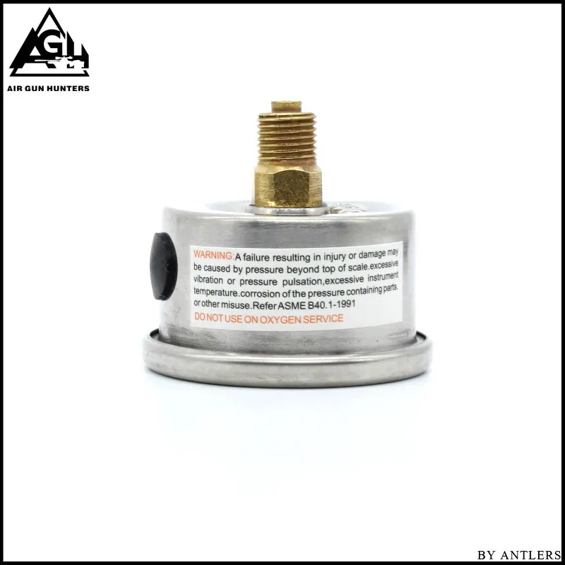 PCP компрессор высокого давления Манометр 40mpa/400bar/6000psi 1,5 дюймов 40 мм Диаметр M10* 1 резьба