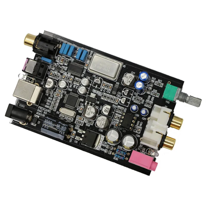 Новый FX AUDIO DAC X3 Мини цифровой аудиодекодер вход USB/коаксиальный/оптический выход