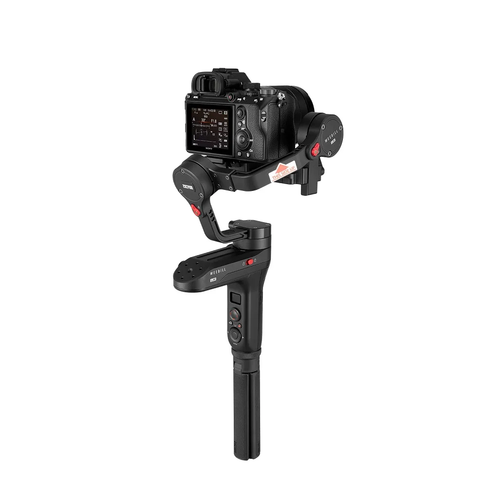 ZHIYUN официальный штатив Weebill S лабораторная ручка для крана 2/Smooth 4/OSMO mobile 2 Gimbal стабилизатор с универсальным винтом 1/4