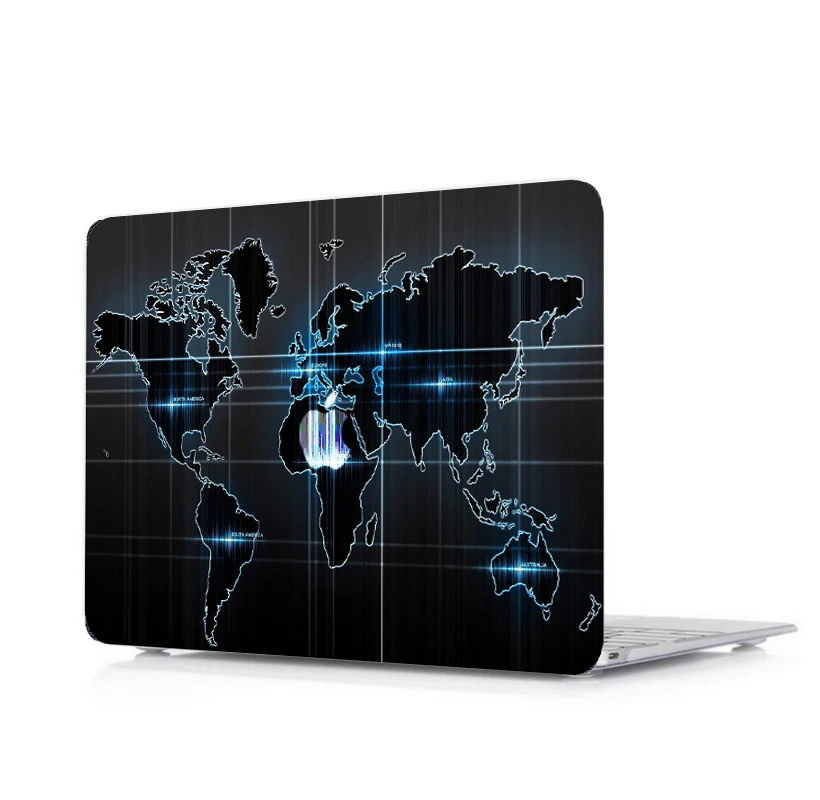 Чехол для планшета с цветным принтом Жесткий нового Apple Macbook Air 11 13 Pro Touch Bar Retina 12 15