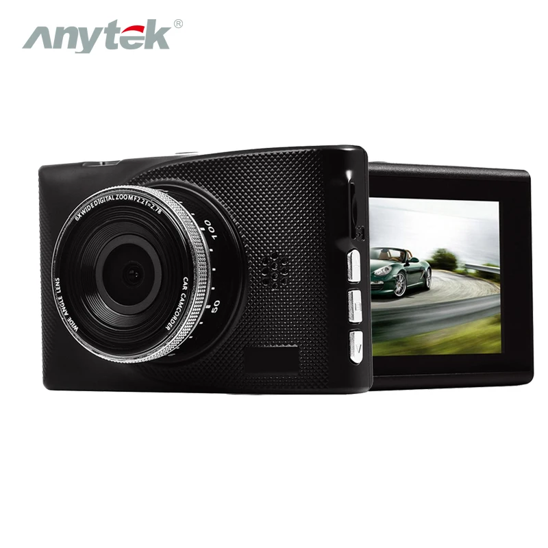 Anytek Q99D Автомобильный видеорегистратор 1080 P HD Автомобильная камера тире парковка