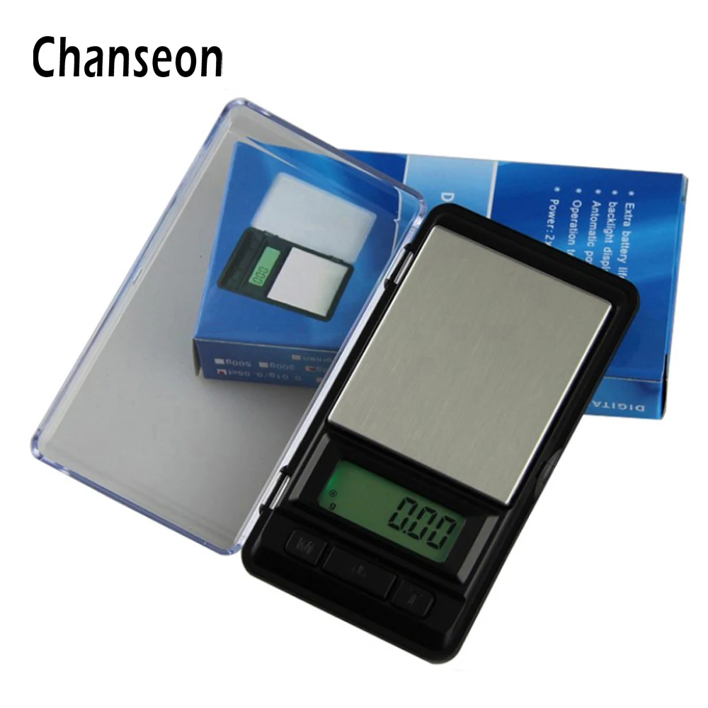 Chanseon 200 г x 0 01 мини точные цифровые карманные весы для золота Bijoux Алмазные Весы