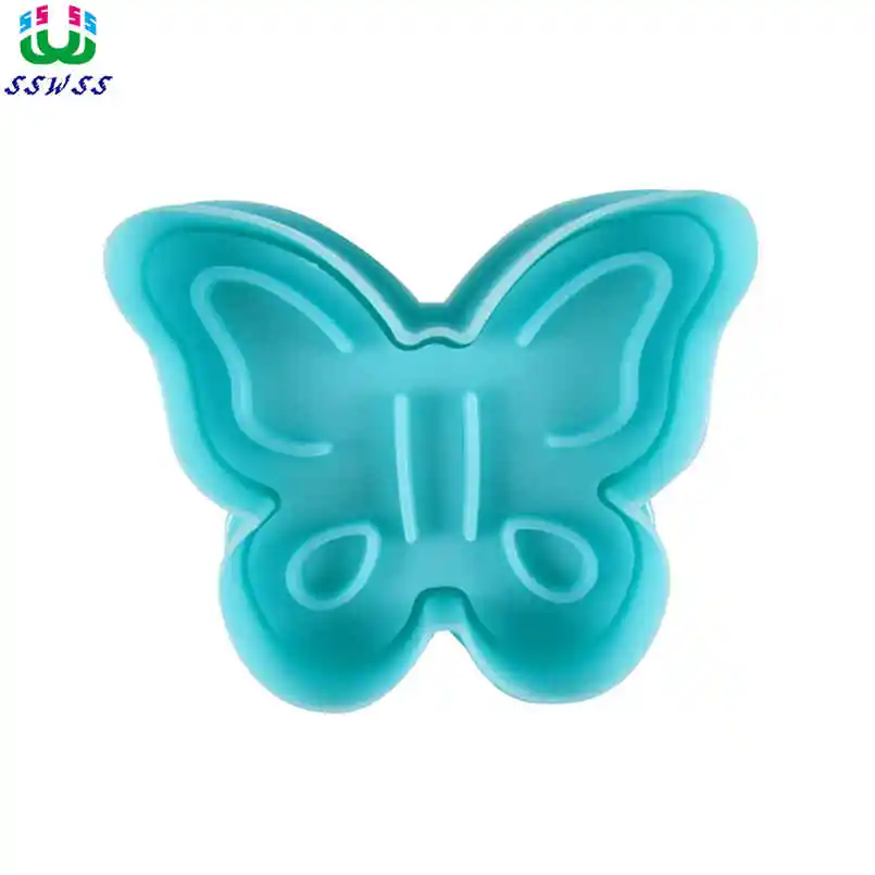 Красочные бабочки шаблон печати формы пищевой пластик торт декоративные резаки