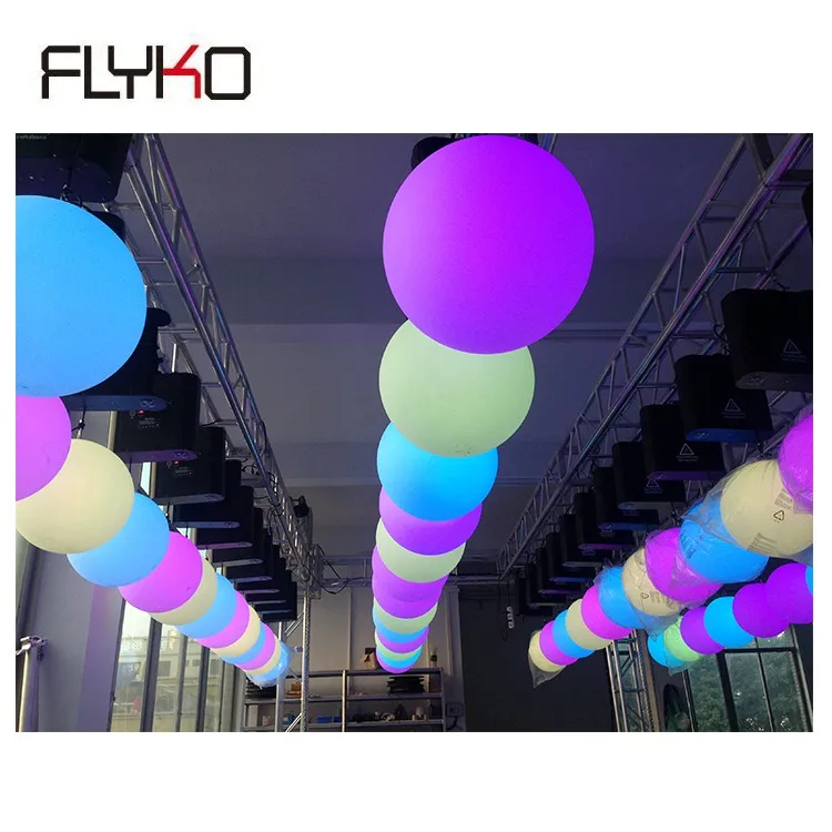 Бесплатная доставка цельный образец led кинетический шар сценический светильник