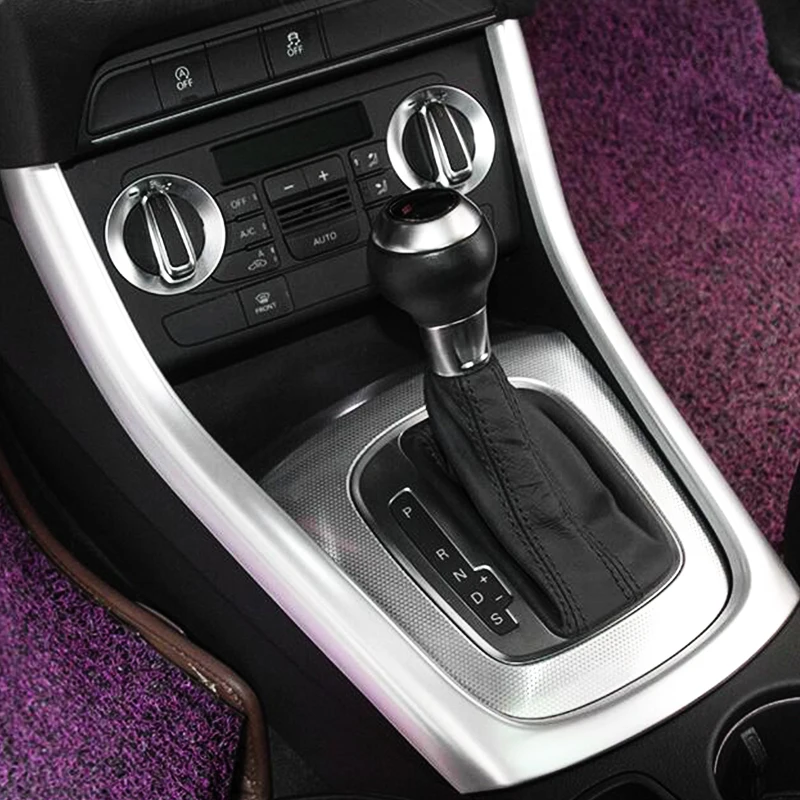Для Audi Q3 2012 2013 2014 2015 Аксессуары ABS хромированный автомобильный рычаг переключения