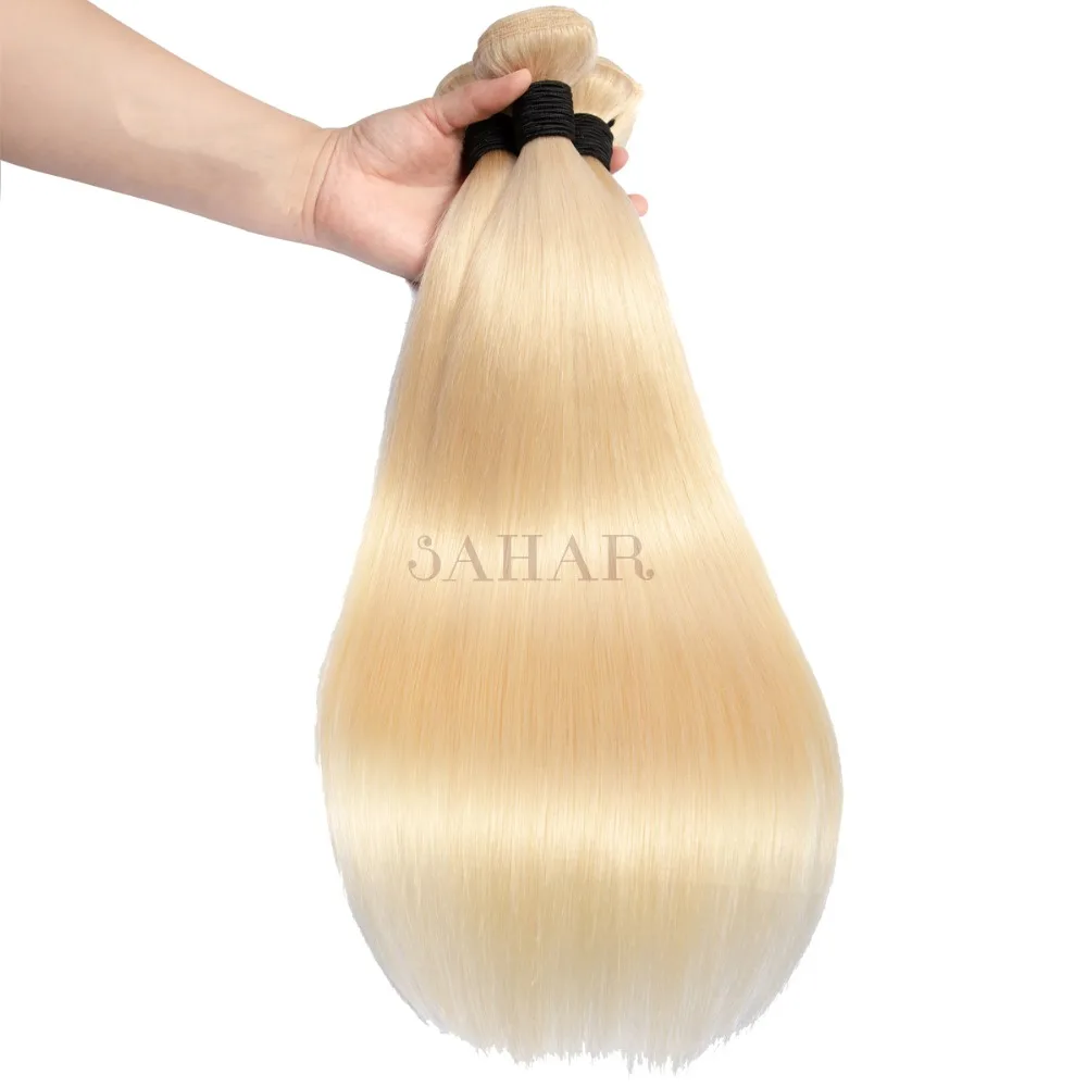 Sahar волос бразильский пучки Remy 3 шт. 12 24 дюймов 100% пряди человеческих для