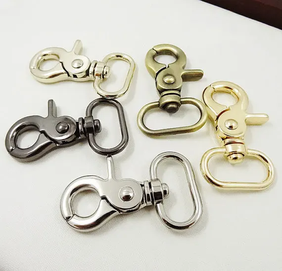 50pcs 54x20mm Claw Lobster Clasps, Swivel Trigger Clips Snap Loop