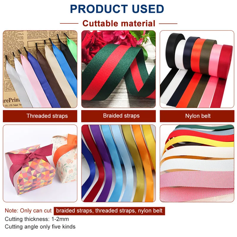 

Computer Automatic Hot Cutting Machine Multiple Angles Cutting Belt Cutting Machine, Nylon Shoelace Woven Bag Automatic Cutting