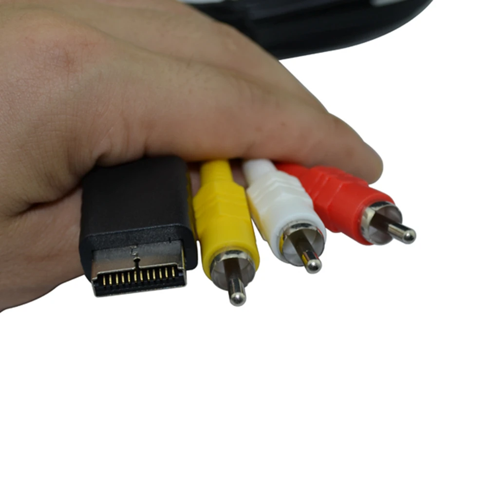 Высокое качество Аудио Видео AV кабель к RCA для PlayStation PS2 PS3 Sony Full needle|av cable for ps3|cable