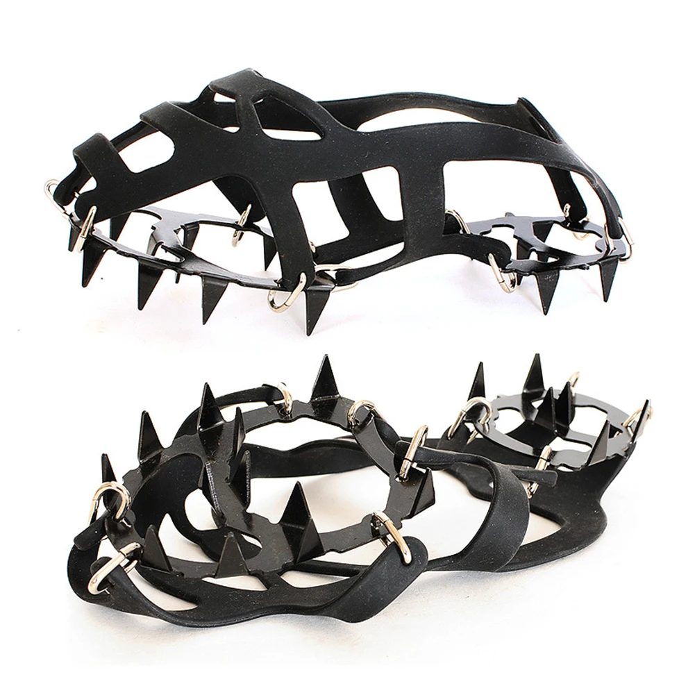 1 пара Нескользящие Чехлы для обуви из марганцевой стали|Шипы и кошки обуви| |