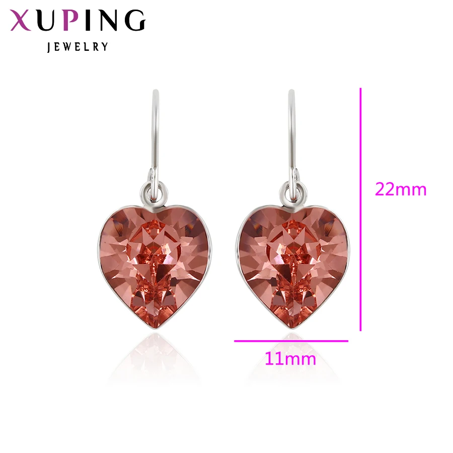 Xuping Модные серьги для женщин высокое качество кристаллы от Swarovski популярный