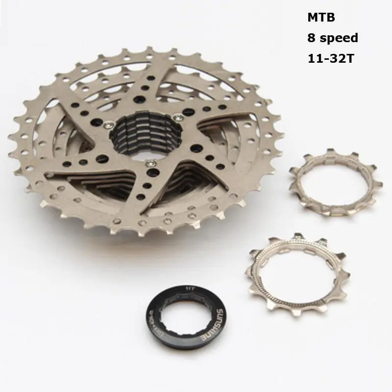 8s кассета 11 32T MTB велосипед Freewheel стальной маховик части велосипеда для shimano