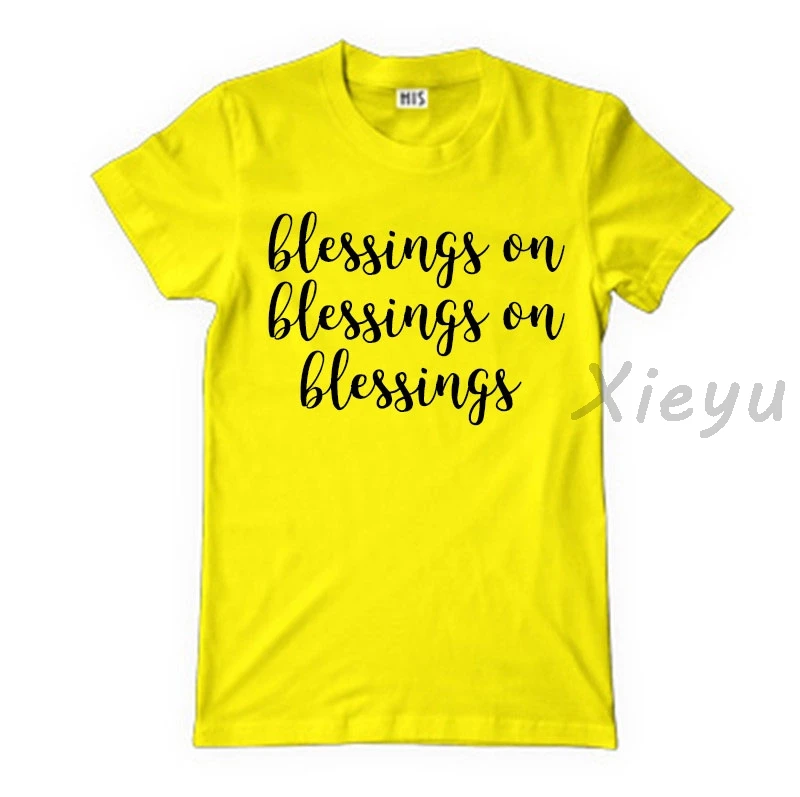 Blessed футболка blessings on blessets | Женская одежда