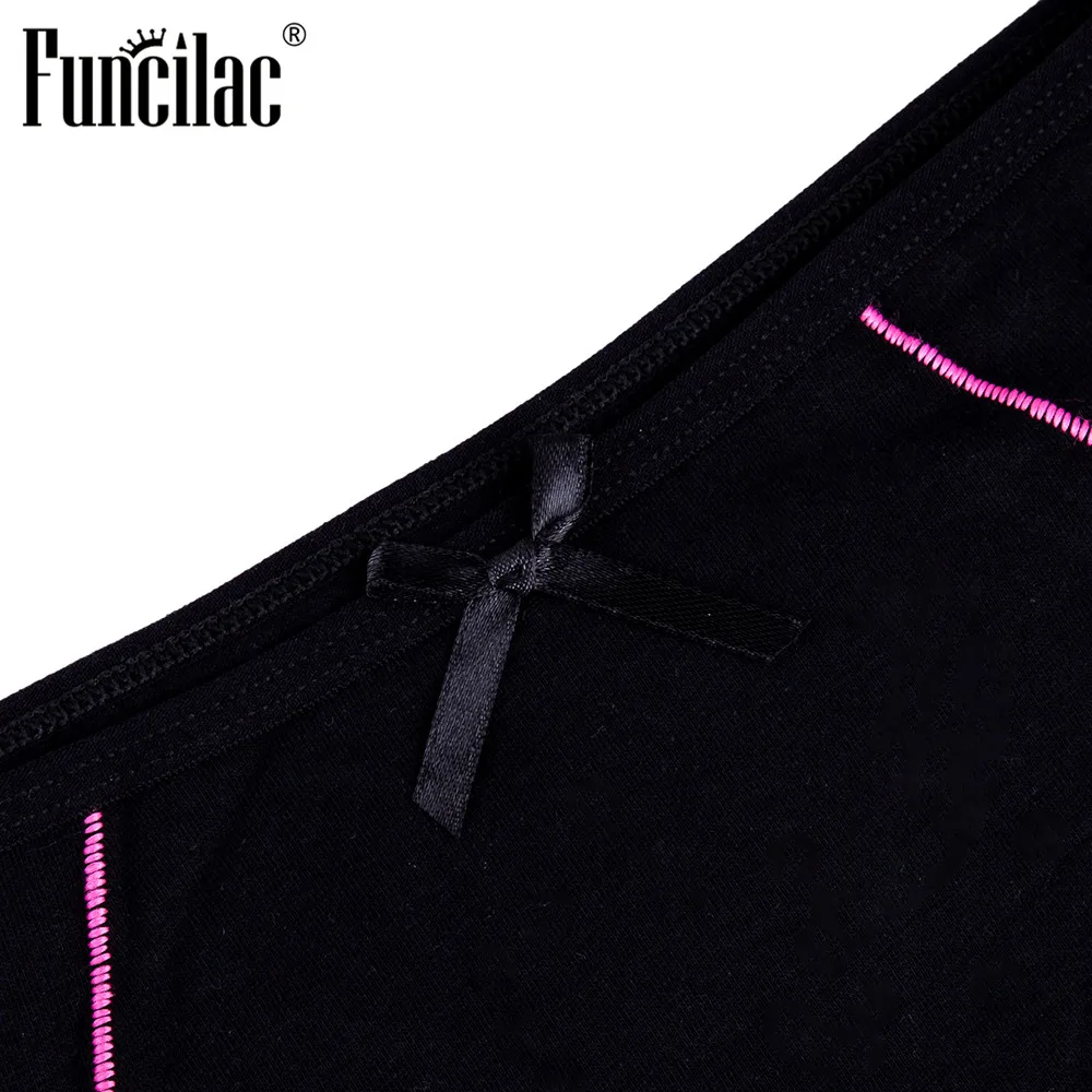 FUNCILAC женское нижнее белье из хлопка сексуальные женские стринги и трусы трусики