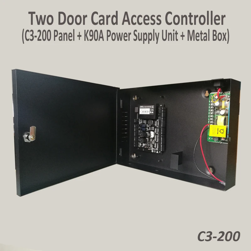 ZK C3 200 Tcp/Ip Rfid карта система контроля доступа две двери контроллер системы защиты