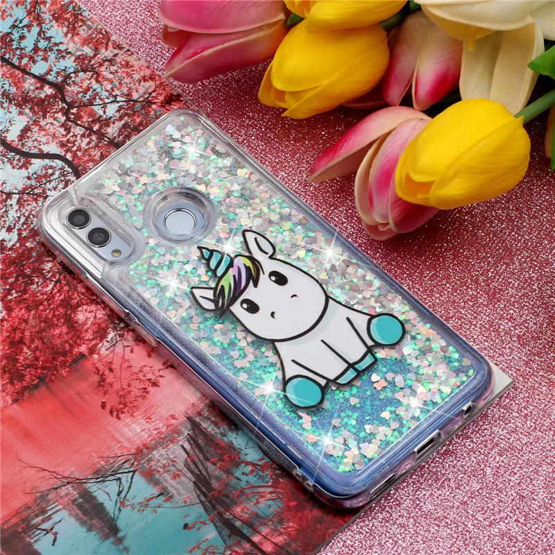 Honor 10 Lite чехол для huawei P Smart чехол с Фламинго зыбучие пески для huawei Honor 10 Lite Мягкий ТПУ силиконовый чехол-накладка