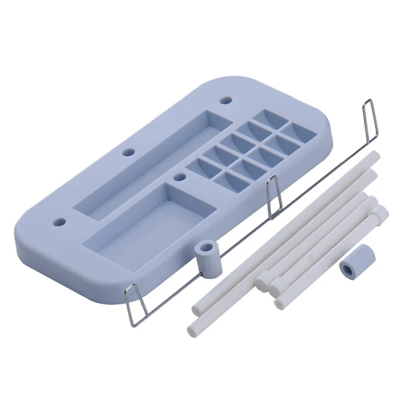 3 катушка ниток подставка держатель вышивка стеганая стойка для шитья дома