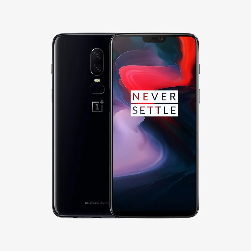 2018 Oneplus 6 мобильный телефон 4G LTE Android 8 1 28 ''AMOLED Snadragon 845 Octa Core + 256G 20MP 16MP AI NFC Dash