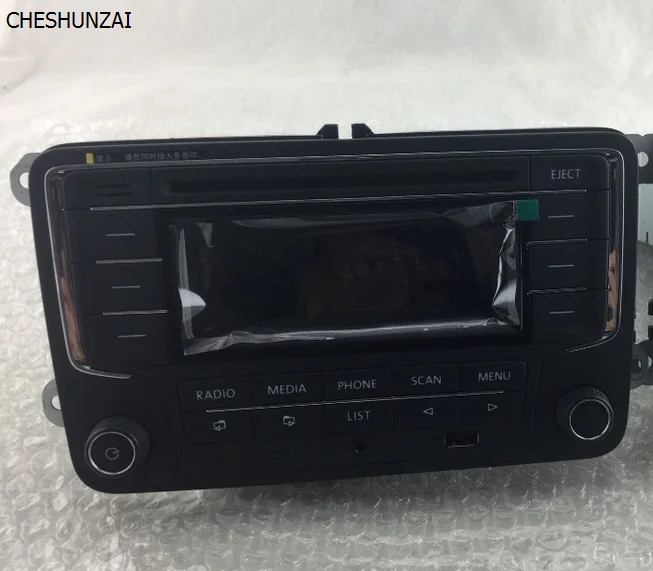 Для VW оригинальный OEM автомобильный Радио RCN210 CD MP3 USB SD AUX Bluetooth плеер для Golf 5 6 Jetta Mk5