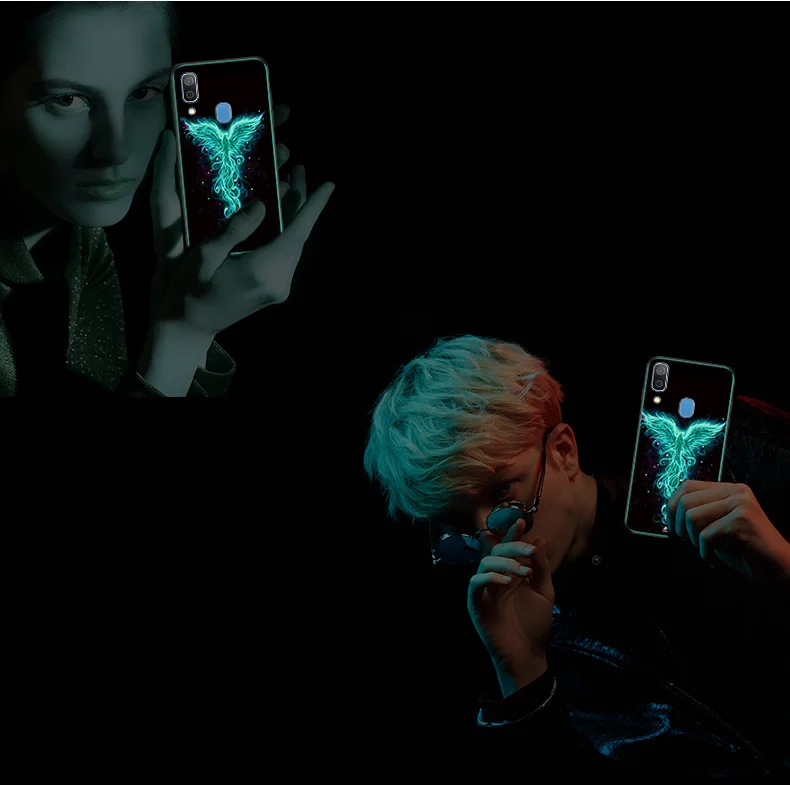 Чехол для samsung Galaxy A50 A30 A20 чехол из закаленного стекла светящийся противоударный мультяшный чехол с картинкой из сериала Teen Wolf для samsung Galaxy A30 A50 чехол