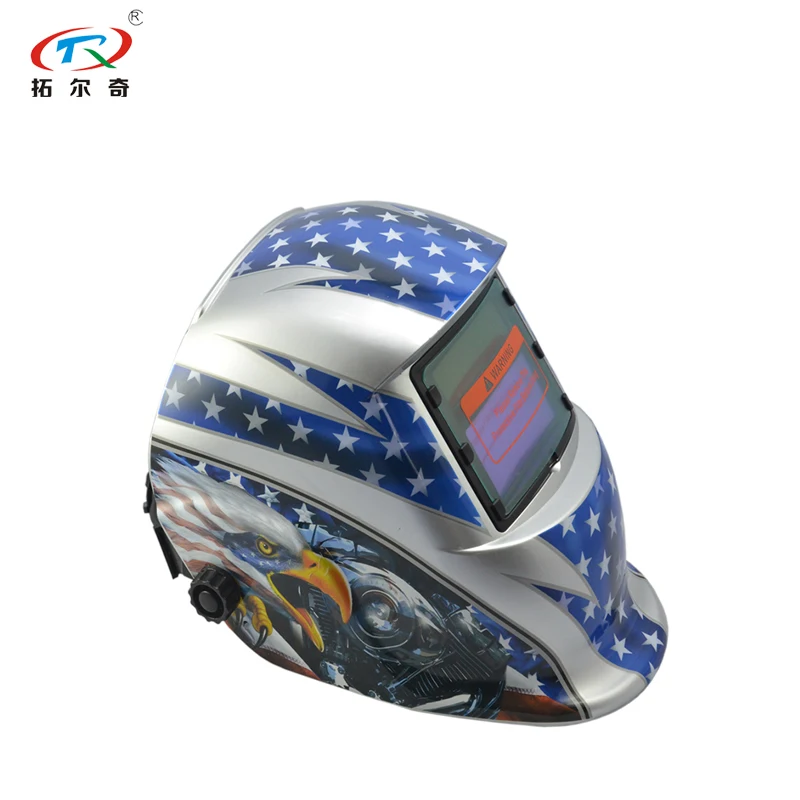 Auto Darkening Predator MIG TIG Solar Customized PP Welding Helmet Mask Hoods Glass Filter TRQ-HD74-2233FF | Инструменты