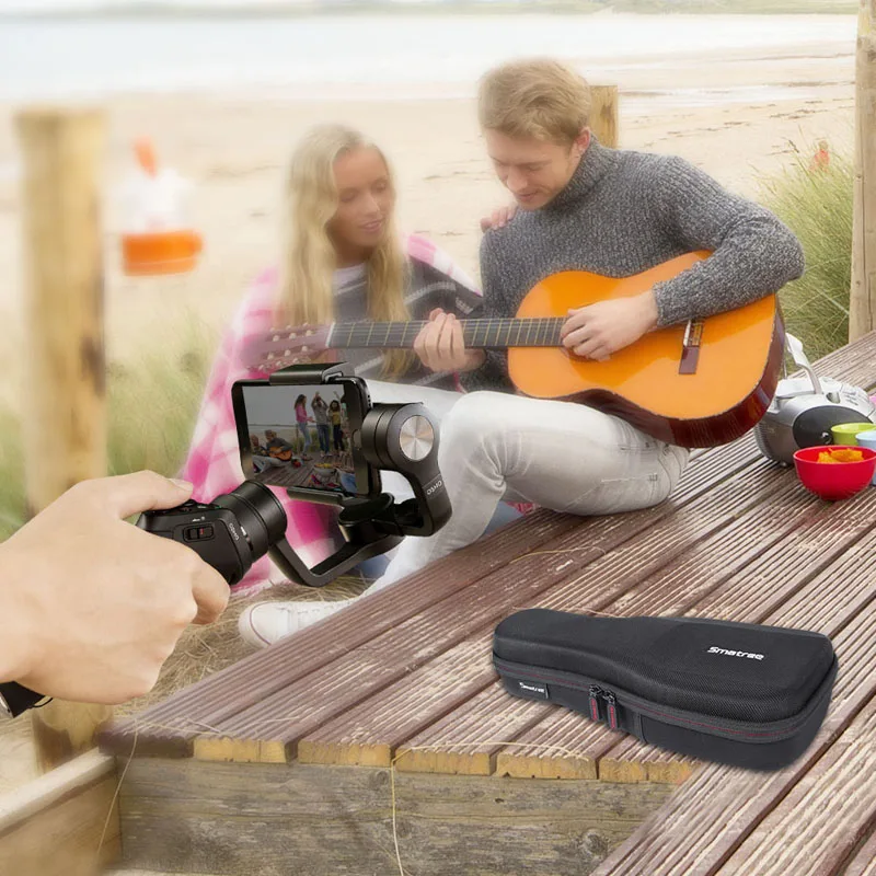 Smatree жесткий защитный чехол сумка для DJI OSMO Mobile 2 Gimbal Shell дорожная хранения D420 |