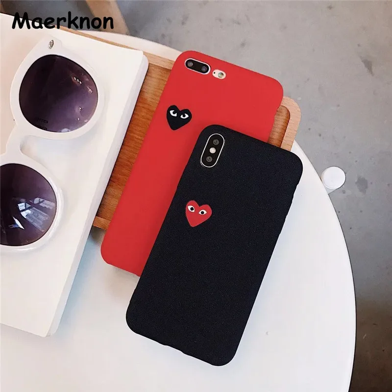 Maerknon Soft TPU Cute Heart Phone Case For Xiaomi Redmi 6 6A Pro Cases Redmi6 Redmi6A Silicon Back Cover Fundas |