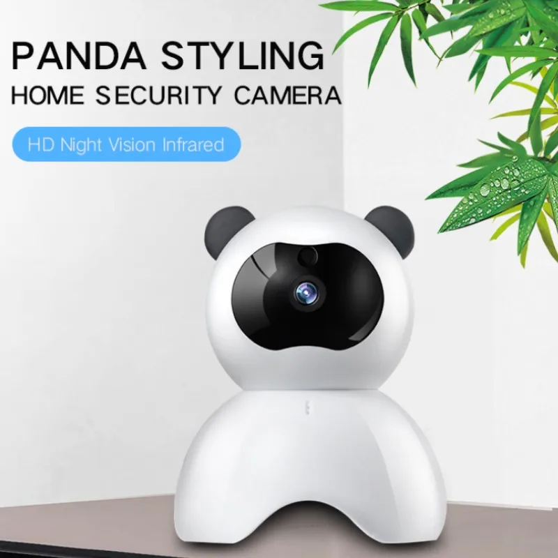 Panda Shape PTZ сетевая камера PD10 HD 1080P Домашняя безопасность Wifi ip детский монитор с