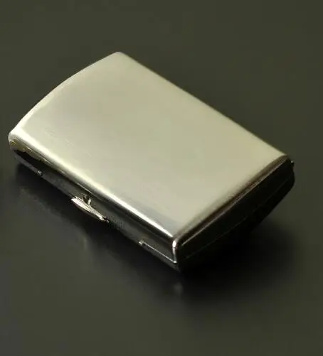 Модный серебряный держатель для сигарет для IQOS, коробка для картриджей для IQOS 2,4 Plus, 20 шт., коробка для сигарет