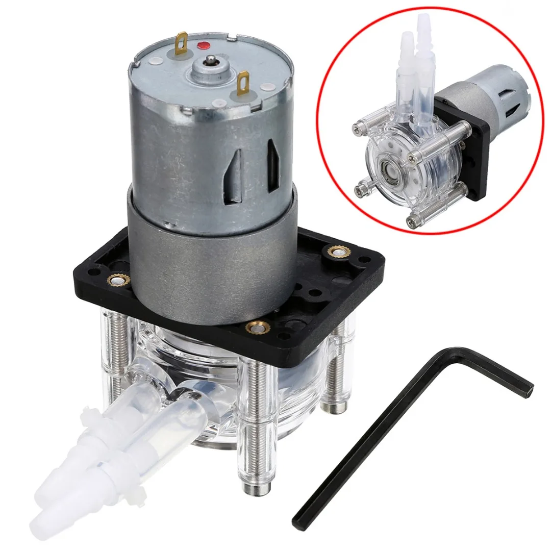 2019 Large Flow Dosing Pump Peristaltic DC 12V/24V For Vacuum Aquarium Lab Analytical Pompe de dosage Dosierpumpe | Обустройство дома