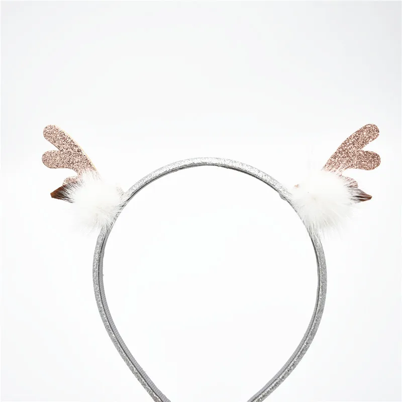 765 Feliz Natal Sino Penas Pano головная повязка Do Chifres Festa de Decoracoes Presentes Christmas 1psc|headband christmas|christmas