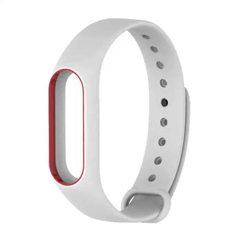 As the picture Show Браслет для Xiaomi mi Band 2 спортивный ремешок для часов Силиконовый ремешок для Xiaomi mi Band 2 браслет mi band 2 ремешок на запястье - Цвет: As the picture Show