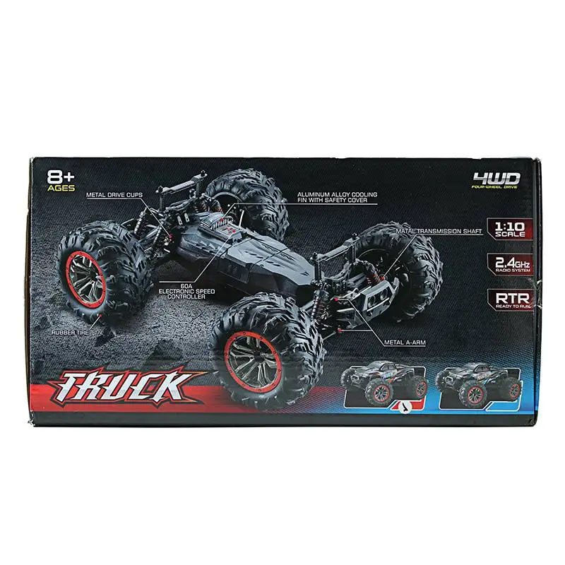 XinleHong 9125 1/10 2,4G 4WD 46 км/ч 60A высокое Скорость RC автомобиль дистанционного Управление автомобили Водонепроницаемый Внедорожник Багги электронные игрушки для детей