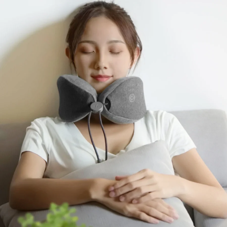 Массажер для шеи Xiaomi Mijia LF Leravan подушка расслабления мышечной терапии сна плеч