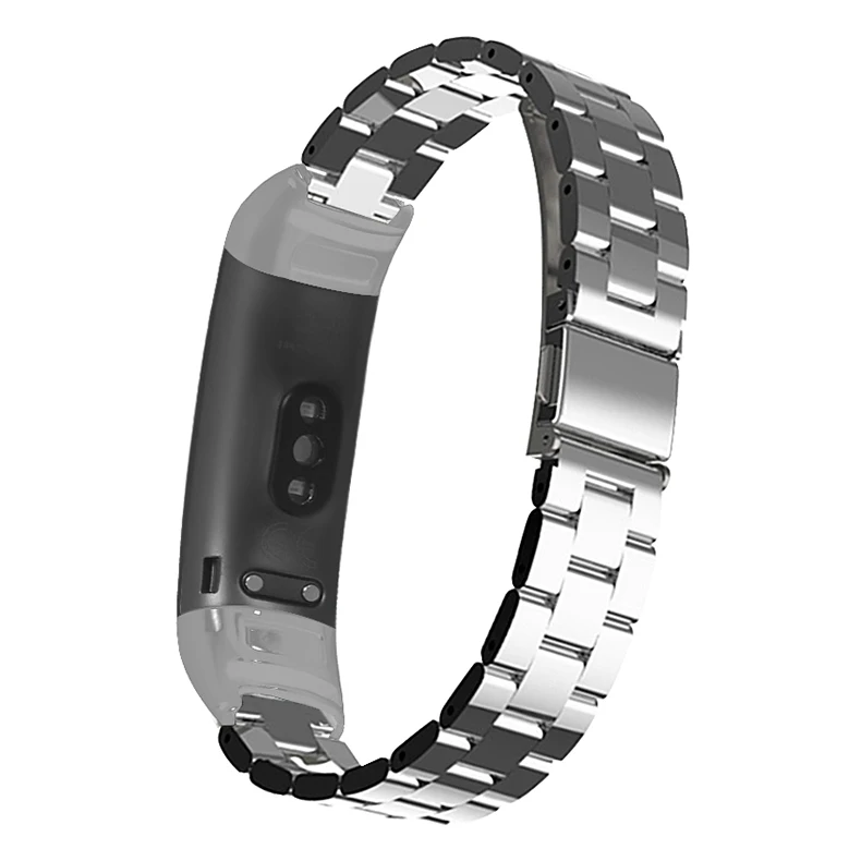 FIFATA металлический ремешок для Huawei Band 3 Безвинтовой браслет из нержавеющей стали