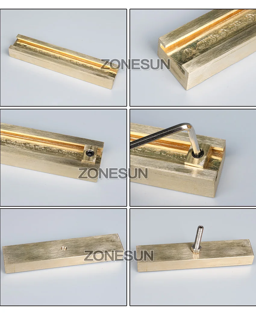 ZONESUN пользовательские латунный штамп DIY металлический алфавит, буквы, цифры, символ, кожа штампы для штамповки тяга инструмент бренд железная форма