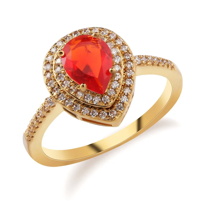 XIAGAO 2017 новая мода двойное кольцо золотого цвета символ любви в форме сердца с