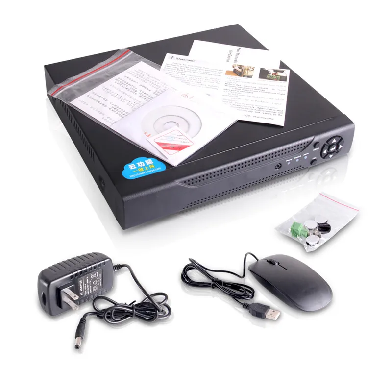 HD 4CH DVR Проводной Системы ВИДЕОНАБЛЮДЕНИЯ 4 шт. AHD 960 P 24 Лампы ИК Ночного Видения IP