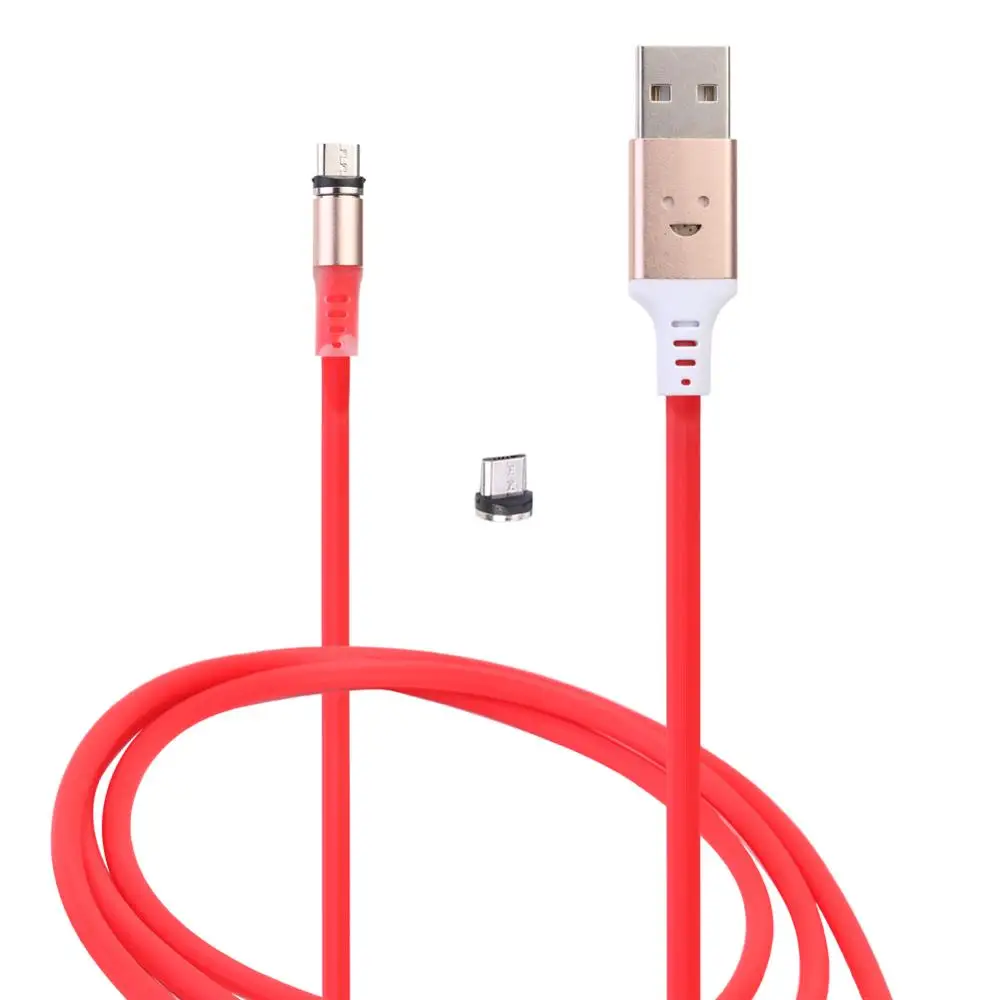 2 в 1 Магнитный кабель для зарядки Micro USB Type-C м адаптер мобильных телефонов с