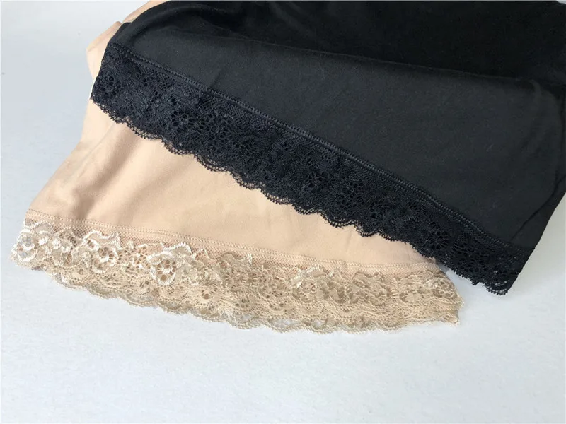Summer Plus Size High Waist Short leggings Pants Women Elastic Abdomen Lace Large Fat MM Oversized Big Sizes Short