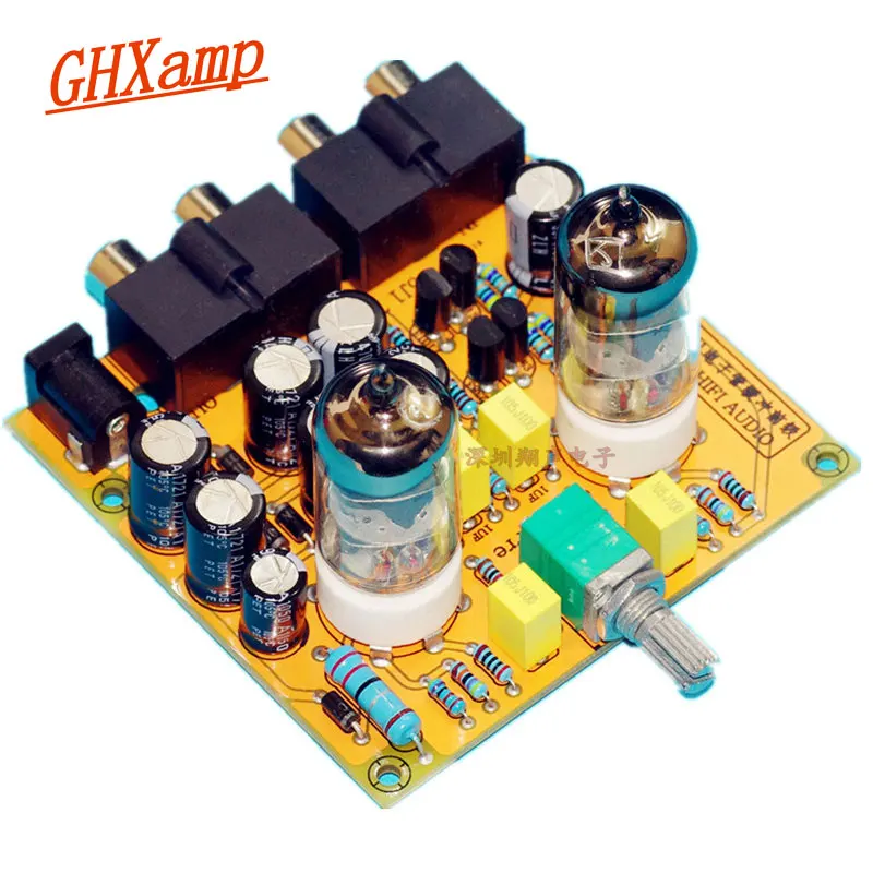 Ghxamp 6J1 Тюбик усилитель Hifi Auido Bile готовые усилители для класса A мощности Diy AC 12 В 1