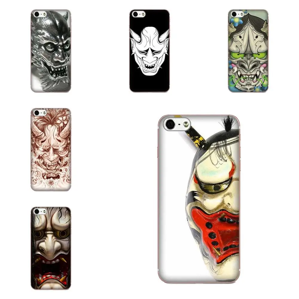 Мягкий чехол для мобильного телефона Hannya Demon Mask Xiaomi Note 3 4 Mi3 Mi4 Mi4C Mi4i Mi5 Mi 5S 5X 6 6X A1 Max Mix