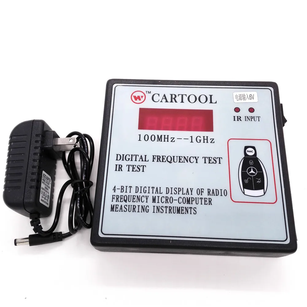 4 битный цифровой дисплей радиочастоты ИК тест микрокомпьютерные измерительные