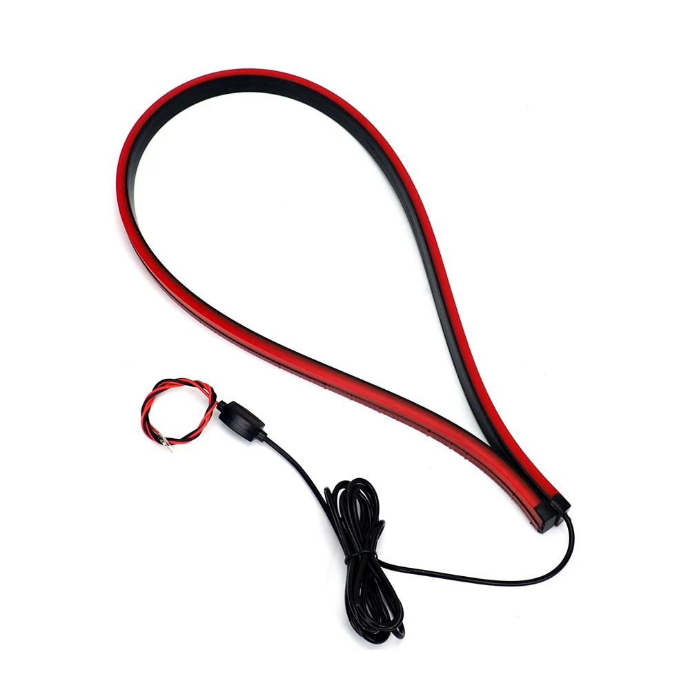 Красный супер яркий автомобиль светодиодные полосы водонепроницаемый задний