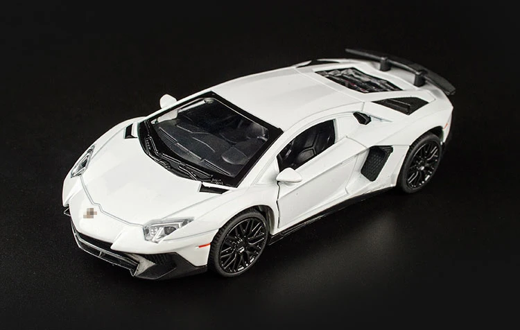 KIDAMI 1:32 Aventador 750-4 литая под давлением модель автомобиля с оттягивающейся спинкой игрушечные машинки подарки игрушки для детей моделирование oyuncak siku