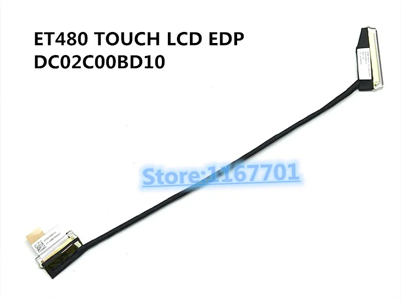 

New Original Laptop/notebook LCD/LED/LVDS cable for Lenovo Thinkpad T480 01YR502 ET480 TOUCH LCD EDP DC02C00BD10